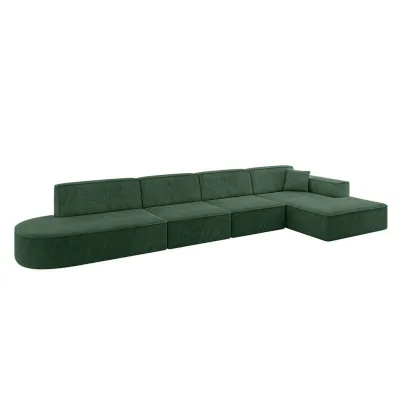 Altdecor Ecksofa Currygelb 412x165 cm