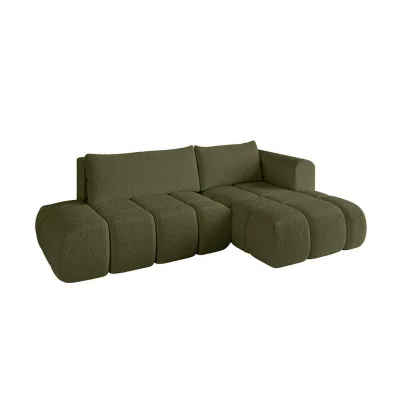 Altdecor Ecksofa Grün 280x185 cm