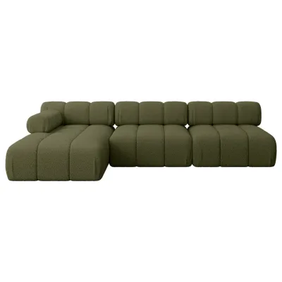Altdecor Ecksofa Grün 285x160 cm