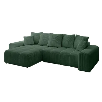 Altdecor Ecksofa Grün 297x189 cm