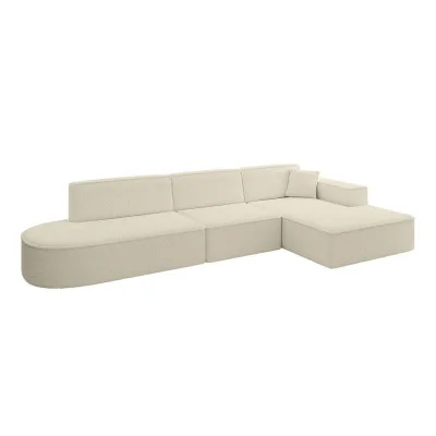 Altdecor Ecksofa Hellbraun 327x165 cm