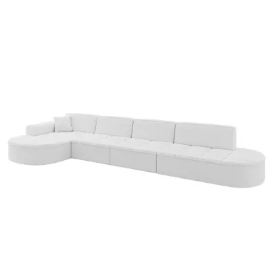 Altdecor Ecksofa Weiß 413x171 cm