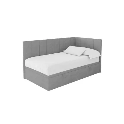 Altdecor Einzelbett Anthrazit 90x200 cm