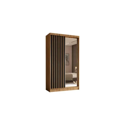 Altdecor Kleiderschrank Braun 120x216x61 cm