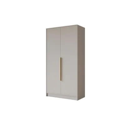 Altdecor Kleiderschrank Kaschmir, Gold 102x200x51 cm