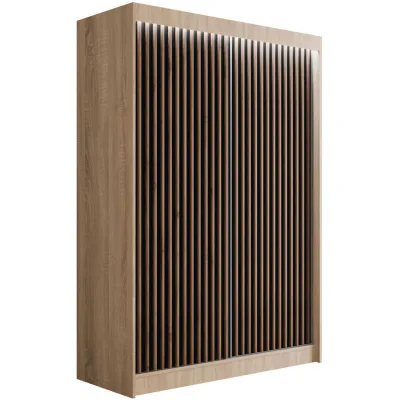 Altdecor Kleiderschrank Sonoma Eiche, Eiche Wotan 120x215x61 cm