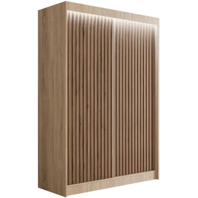 Altdecor Kleiderschrank Sonoma Eiche, Sonoma Eiche, Eiche Wotan 120x215x61 cm