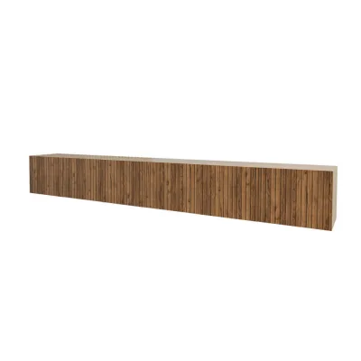 Altdecor Lowboard Eiche Artisan, Eiche Wotan 300x40x40 cm