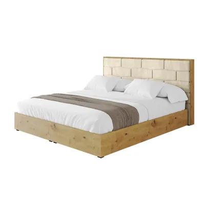 Altdecor Polsterbett Ecru 140x200 cm