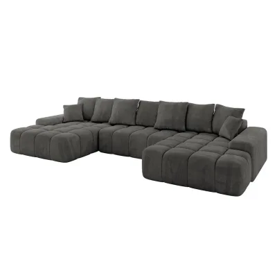Altdecor Wohnlandschaft Anthrazit 357x69x164 cm