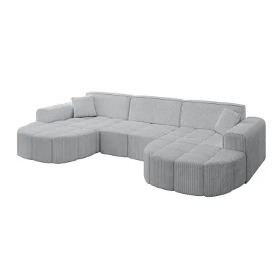 Altdecor Wohnlandschaft Grau 315x79x173 cm