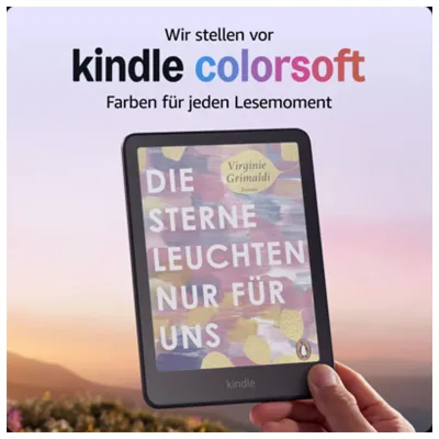 Amazon Kindle Colorsoft, Schwarz eBook-Reader (7 Zoll)