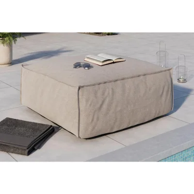 Ambia Garden Loungesofa Beige 95x35x95 cm