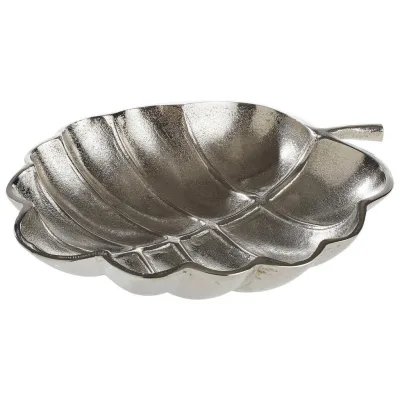 Ambia Home Dekoschale Nickel 26x6x32 cm