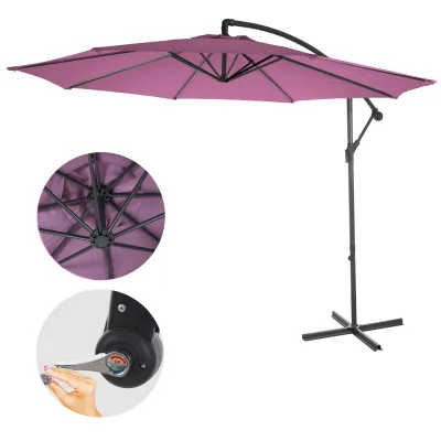 MCW Ampelschirm Violett 360x295 cm