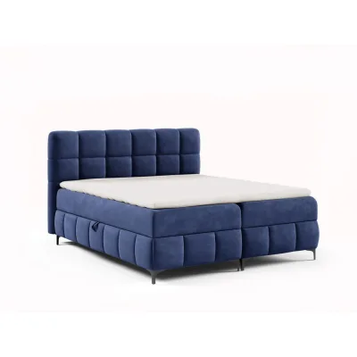 AN Furniture Store Boxbett Blau 180x200 cm
