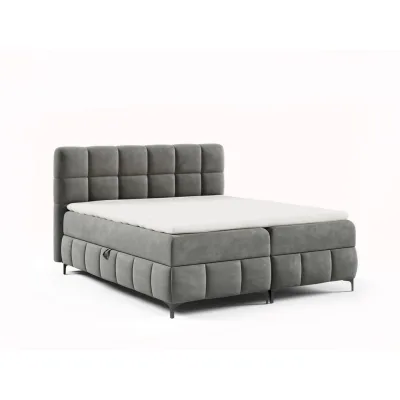 AN Furniture Store Boxbett Dunkelgrau 200x200 cm
