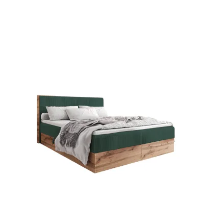 AN Furniture Store Boxbett Grün 120x200 cm