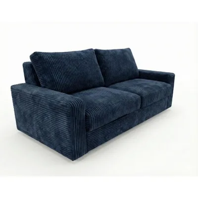 AN Furniture Store Schlafsofa Blau 200x81x100 cm
