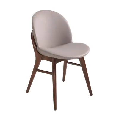 Angel Cerda Stuhl Taupe 47x81x59 cm