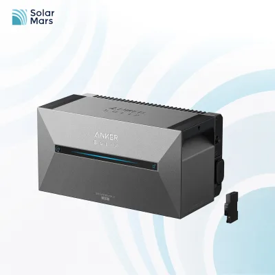 Anker SOLIX Solarbank 2 E1600 AC, Speicher für Balkonkraftwerk, 1,6kWh, mit Smart Meter Gen 2