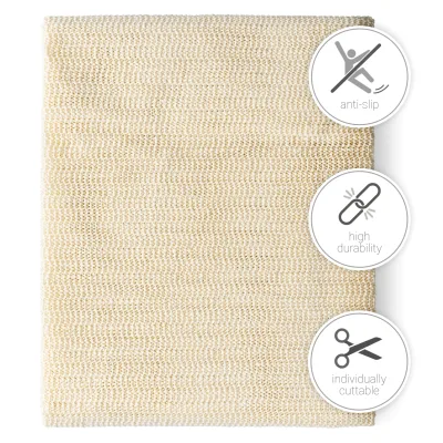 Antirutschmatte Arminia beige 60x300 cm