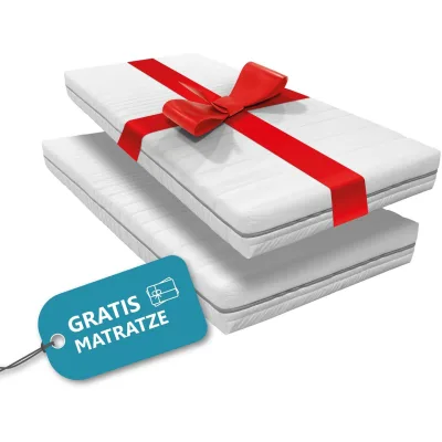 Arga Home AH14 7 Zonen Komfortschaum Matratze 90x200x 2er Set