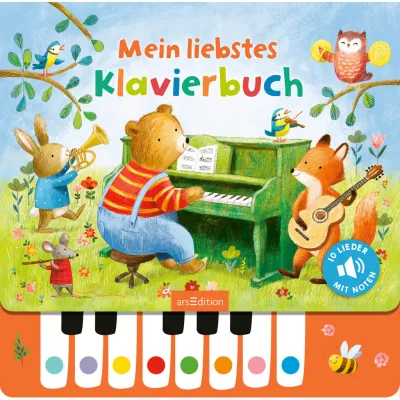 arsEdition Soundbuch Mehrfarbig 24.6x24.4x1.8 cm