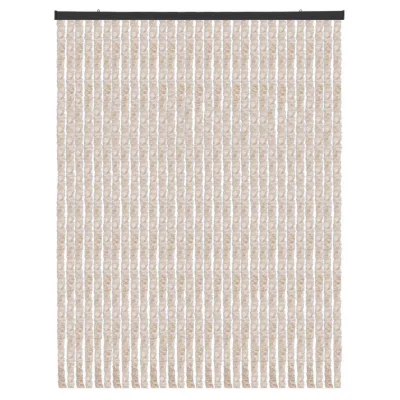 Arsvita Flauschvorhang Beige 120x2x220 cm