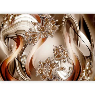 artgeist Fototapete Braun, Beige 400x280 cm