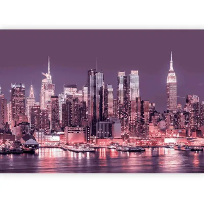 artgeist Fototapete Brombeere, Flieder 300x210 cm