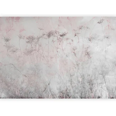 artgeist Fototapete Grau, Pink 200x140 cm