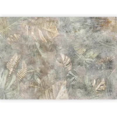 artgeist Fototapete Salbeigrün, Grauweiß 300x210 cm