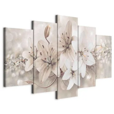 artgeist Leinwandbild Beige 200x100x1.2 cm