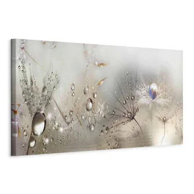 artgeist Leinwandbild Grau, Beige 120x40x1.2 cm