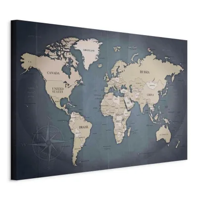 artgeist Leinwandbild Grau, Beige 120x80x1.2 cm