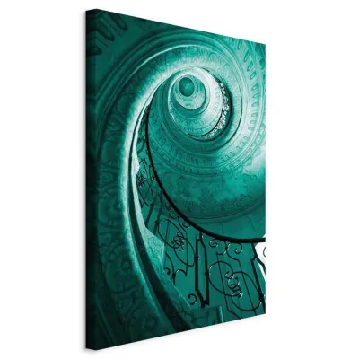 artgeist Leinwandbild Petrol 40x60x1.2 cm