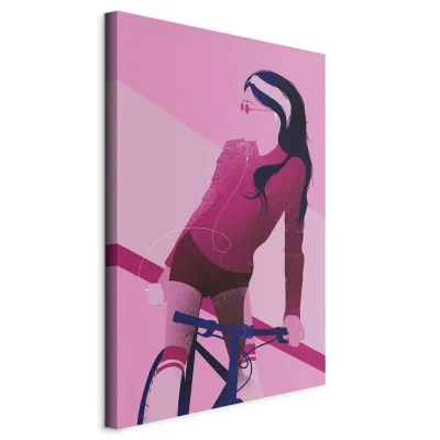 artgeist Leinwandbild Pink, Magenta 40x60x1.2 cm