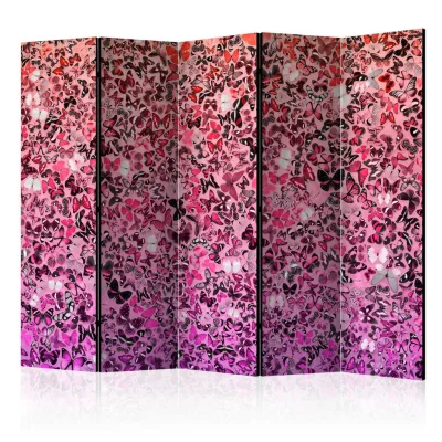 artgeist Paravent Pink, Violett 225x172x3 cm