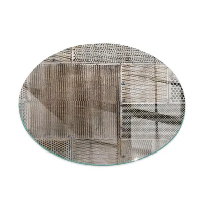 ArtPrintCave Glasplatte Beige 50x50x0.4 cm