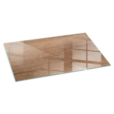 ArtPrintCave Glasplatte Braun 100x50x0.4 cm