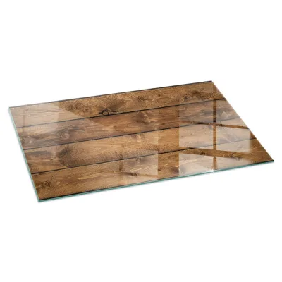 ArtPrintCave Glasplatte Braun 120x60x0.4 cm