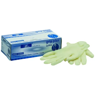Asatex Einmalhandschuhe ELH gepudert 100 Stk. Gr. M weiß