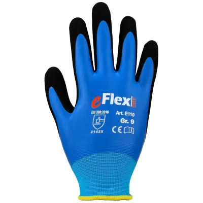 Asatex Feinstrickhandschuh E110 gesandet Gr. 10 blau