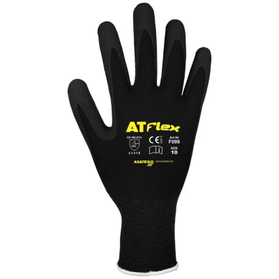 Asatex Feinstrickhandschuh F099 gesandet Gr. 11 schwarz