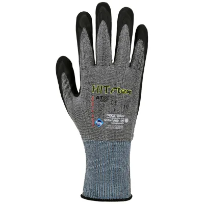 Asatex Feinstrickhandschuh HIT091 Gr. 12 grau