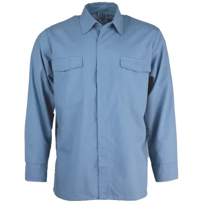 Asatex Flammschutz-Hemd CVHE01EN Gr. 47 blau