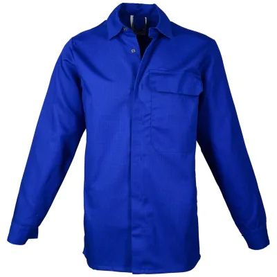 Asatex Flammschutz-Hemd DALEHE01 Gr. 49 blau