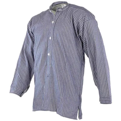 Asatex Grubenhemd GRUBENHE Gr. XL weiß/blau