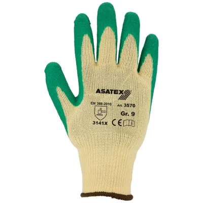 Asatex Latex Handschuh 3570 Gr. 10 grün